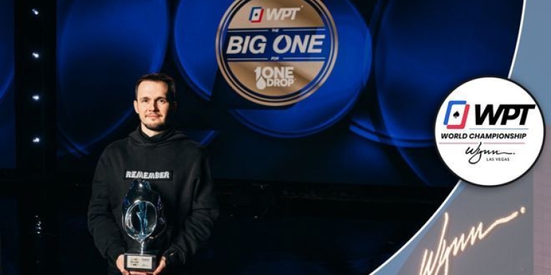 Никита Бодяковский выиграл турнир WPT Big One For One Drop и заработал $7,114,500